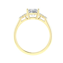 Load image into Gallery viewer, The Kinslee - Radiant Cut Ring