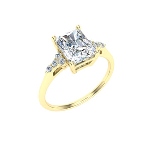 The Kinslee - Radiant Cut Ring
