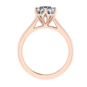 The Theodora - Emerald Cut Solitaire Ring
