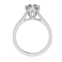 Load image into Gallery viewer, The Rivka - Asscher Cut Scalloped Ring