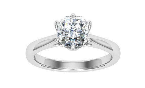 The Bexley - Asscher Cut Solitaire Ring