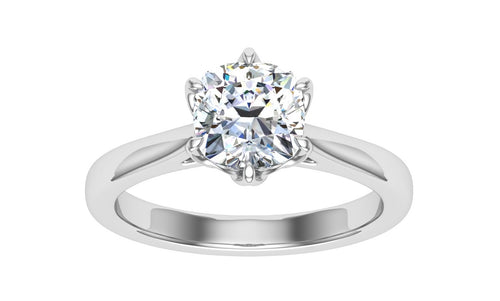 The Mavis - Cushion Cut Solitaire Ring