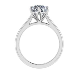 The Murphy - Emerald Cut Solitaire Ring