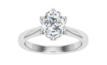 Load image into Gallery viewer, The Karen - Oval Cut Solitaire Ring