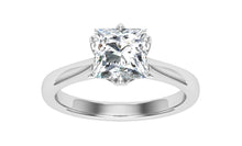 Load image into Gallery viewer, The Hunter - Princess Cut Solitaire Ring