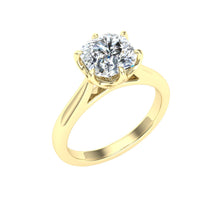 Load image into Gallery viewer, The Bexley - Asscher Cut Solitaire Ring