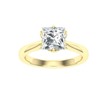Load image into Gallery viewer, The Andrea - Princess Cut Solitaire Ring