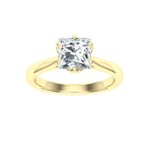 The Andrea - Princess Cut Solitaire Ring