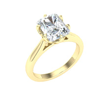 Load image into Gallery viewer, The Finley - Radiant Cut Solitaire Ring