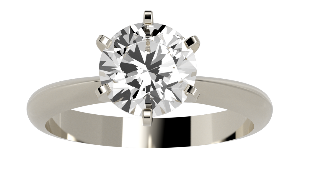 The Liv - 2CT Round Cut Ring